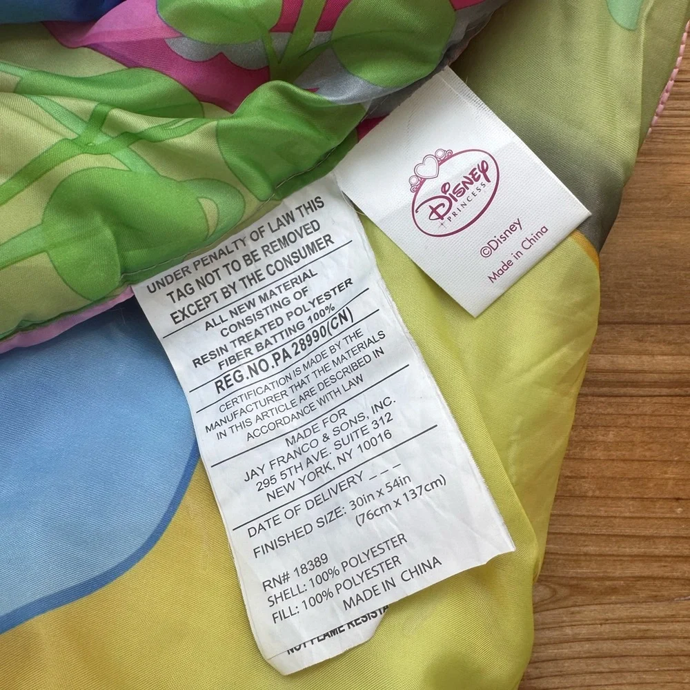 Disney Princess Sleeping Bag with Case